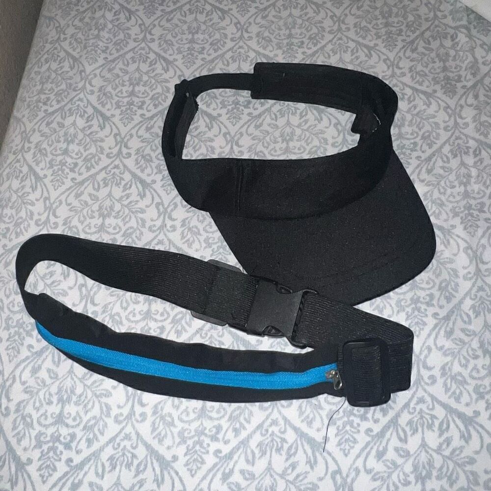 Jogging set with visor and jogging Fanny pack